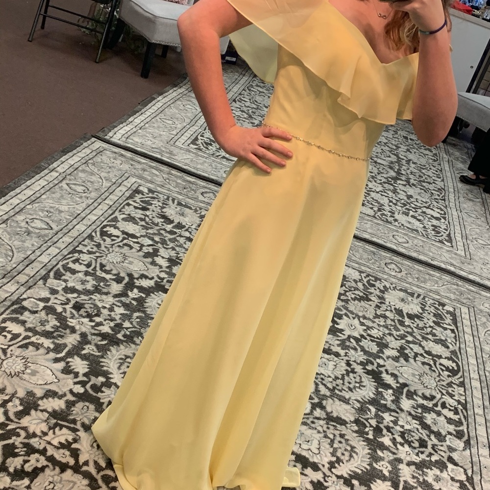 Yellow Symphony of Venus prom dress - $120 obo!